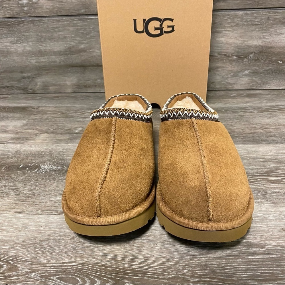 UGG | Tasman Slippers In Chestnut Brown NEW In Box - Picture 3 of 11